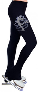 Skating Pants with Rhinestones R230LP - Light Purple