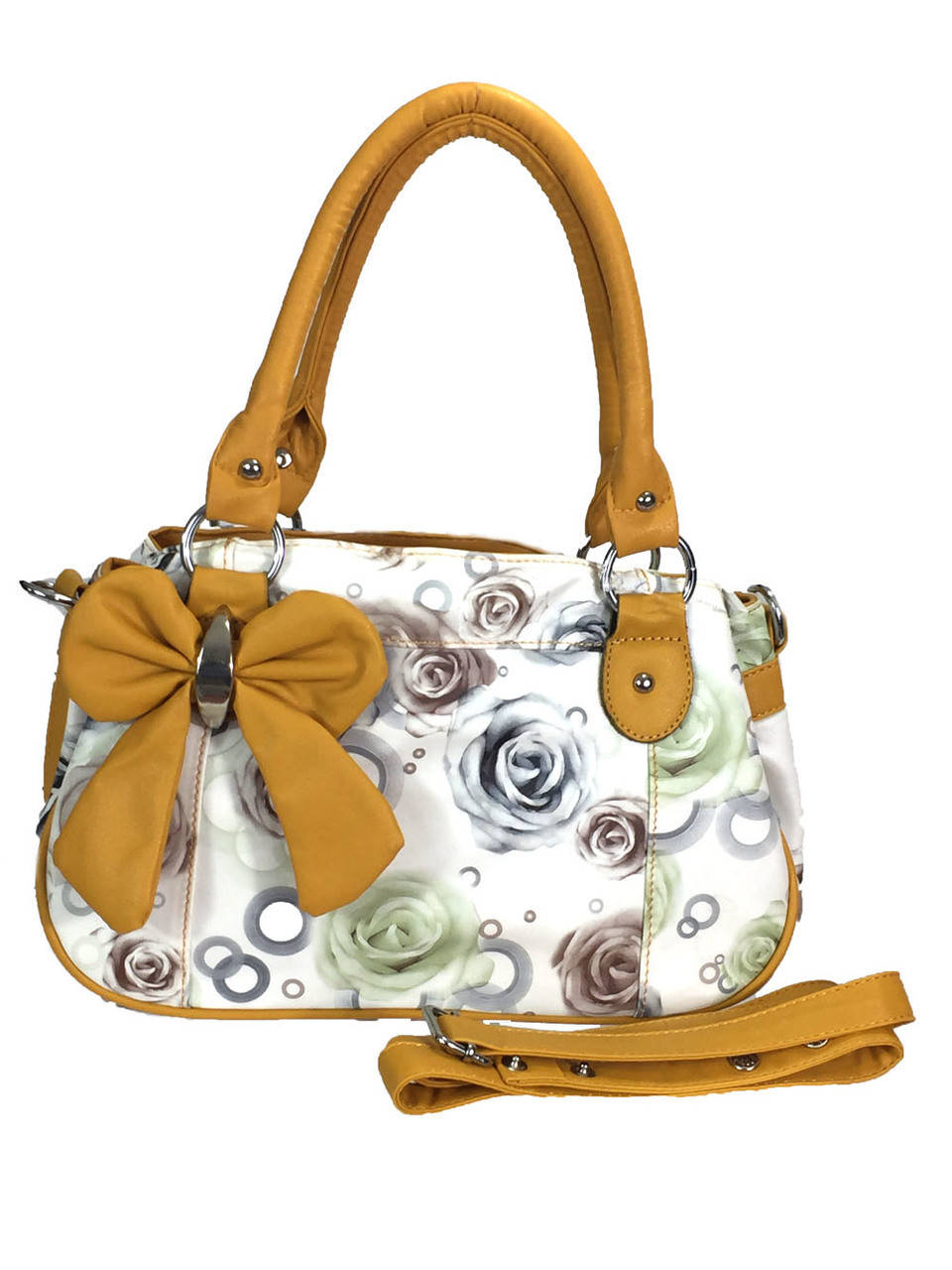 Small yellow Floral bag