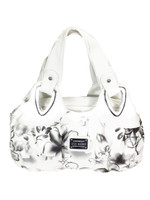 Small water paint floral bag