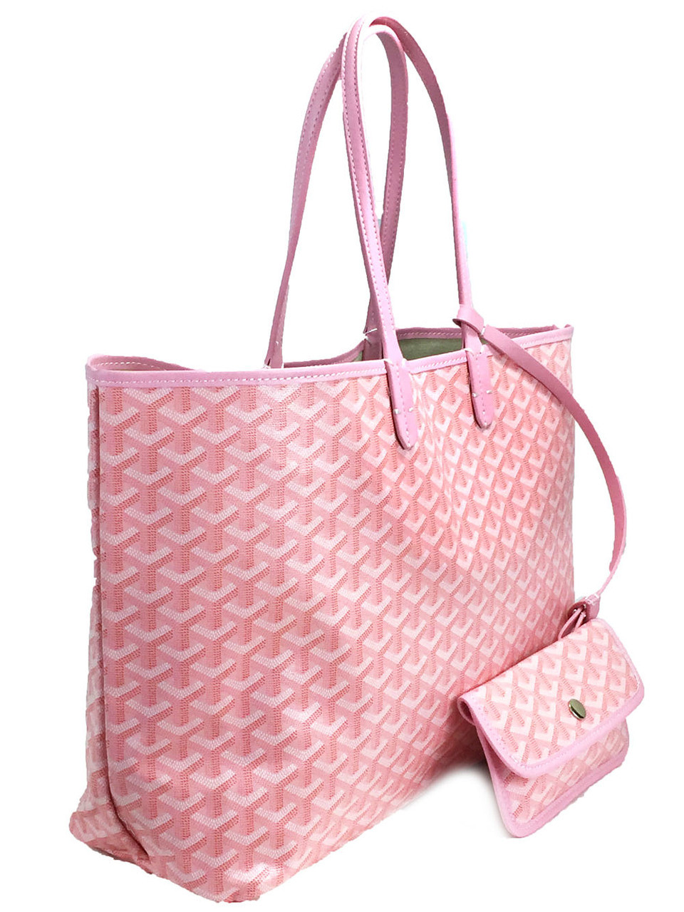 Goyard Pink Chevron Fidji Zip Hobo Bag 85gy817s at 1stDibs