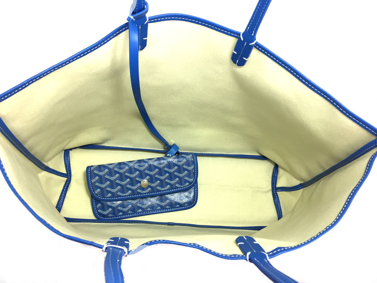 Goyard Blue Saint Louis GM Bag – The Closet