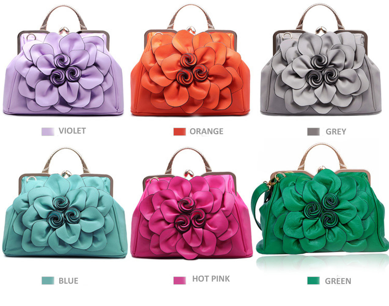 flower handbag
