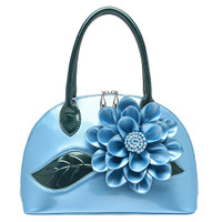 Little Shell Flower Bag Blue B6188-BL
