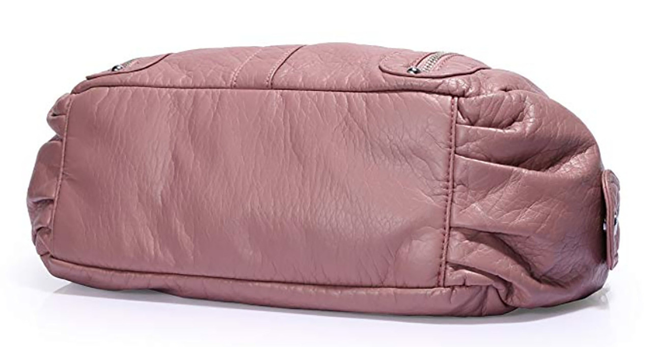 In-the-loop leather handbag Hermès Pink in Leather - 32587341