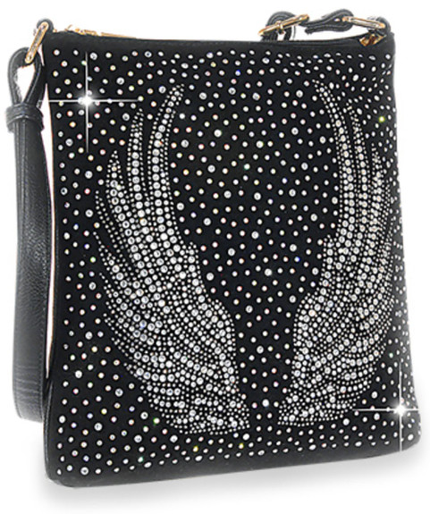 Gem & Rhinestone Cross Body Bag
