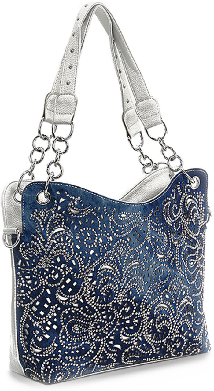 Zzfab Gem Bling Cross Body Rhinestone Sparkle Swing Bag Turquoise: Handbags:  Amazon.com