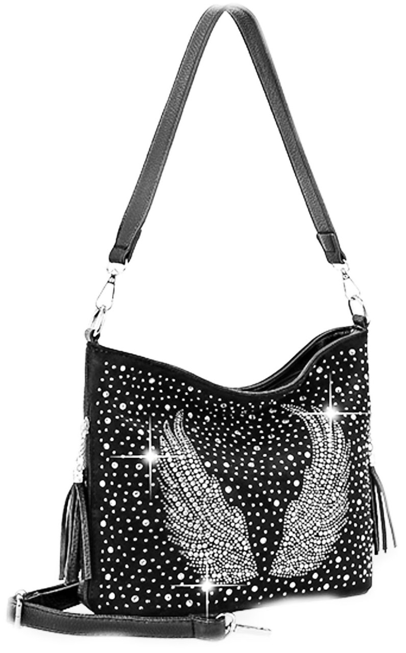 Cross Gem Rhinestone Cross Body Bag