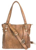 Concealed Carry Hobo Bag with Hidden Lock Multi pockets CCW tote bag