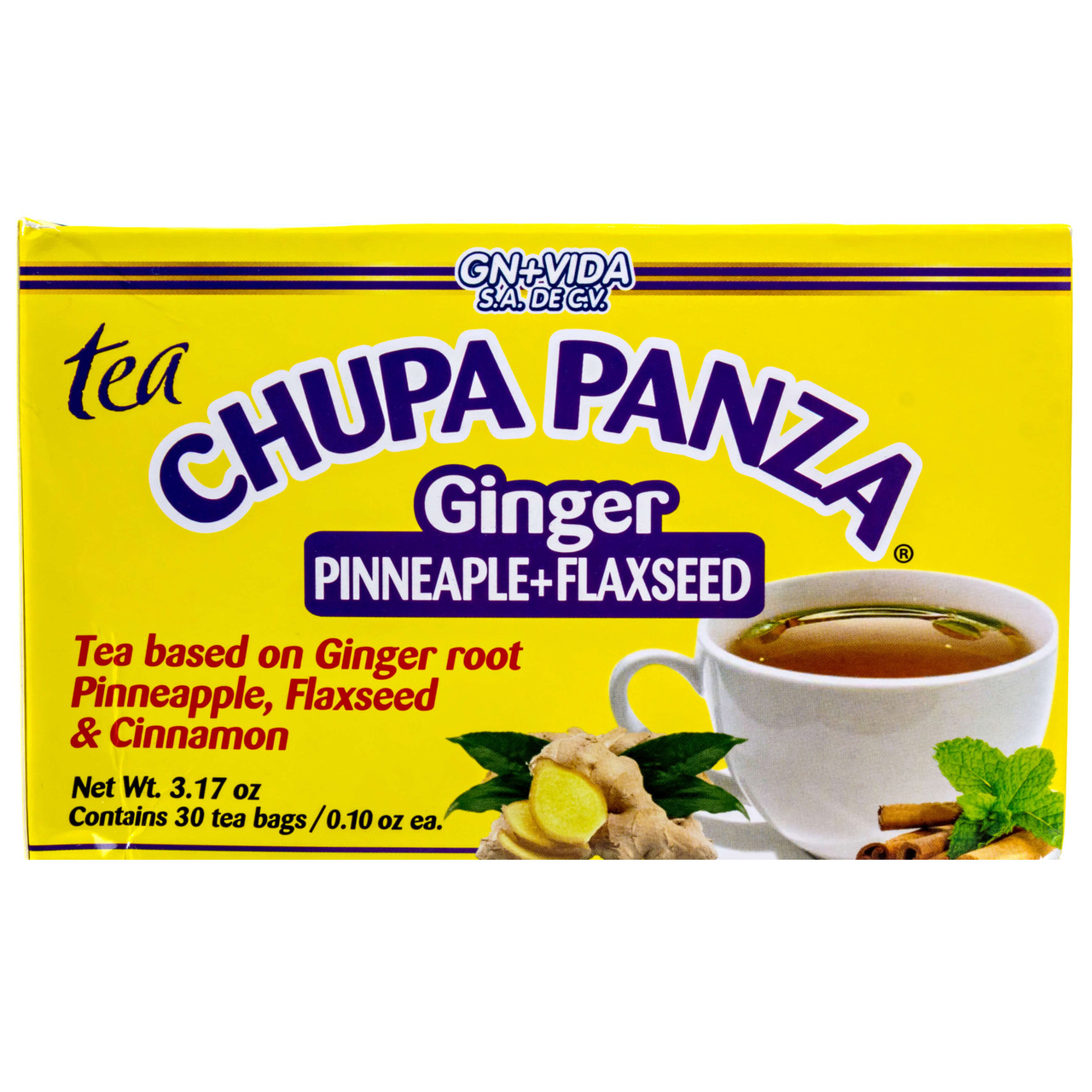 Chupa Panza Te Detox Weight Control Tea in USA Formula Original en USA