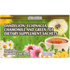 Immune Aid Tea Based on Dandelion, Echinacea, Chamomile and Green Tea