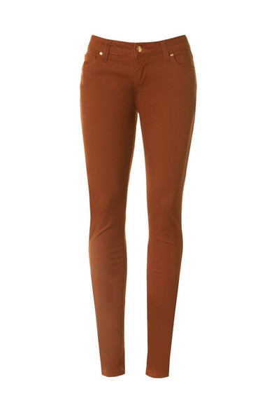 Burnt Orange Stretchy Skinny Jeans - Longhorn Fashions