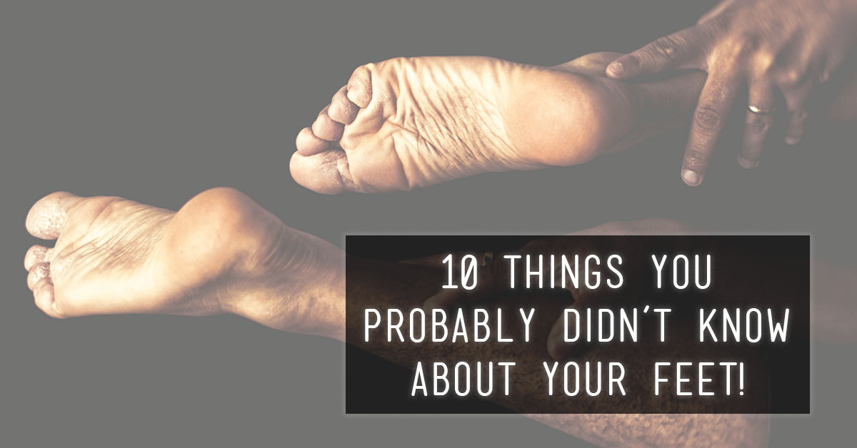 10 Things You Probably Didn't Know About Your Feet! Englin's Fine(00)