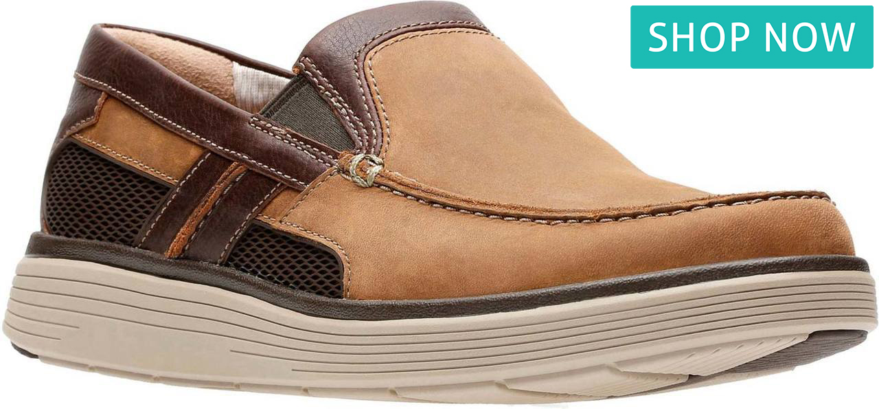 clarks structured mens shoes