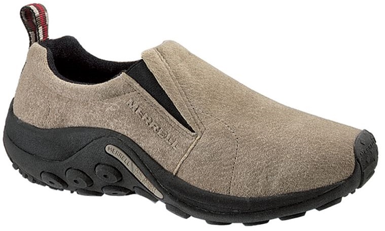 Merrell Women's Jungle Moc in Taupe Suede