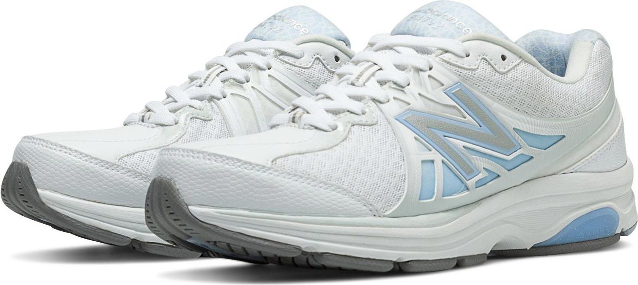 New Balance Women's 847v2 in White with Frost