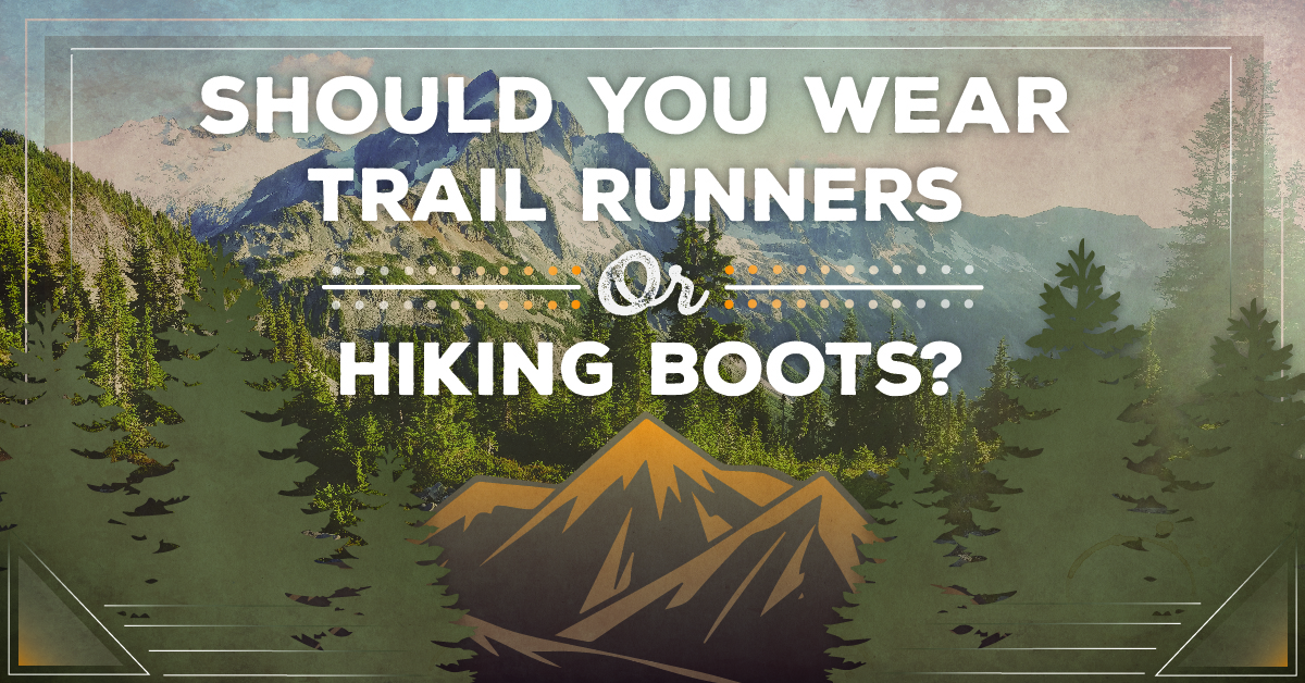 trail runners vs boots