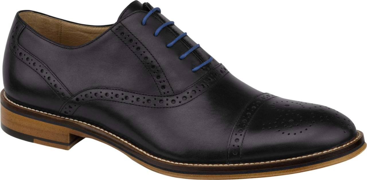 Men S Shoes Johnston Murphy Men S Conard Cap Toe Black Italian
