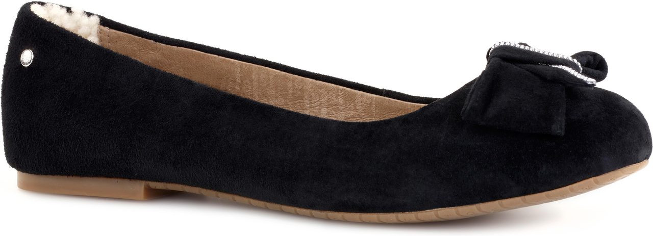 ugg flats with bow