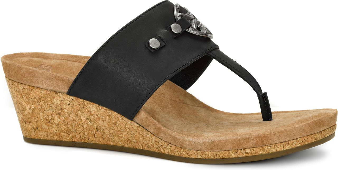 ugg cork wedge sandals