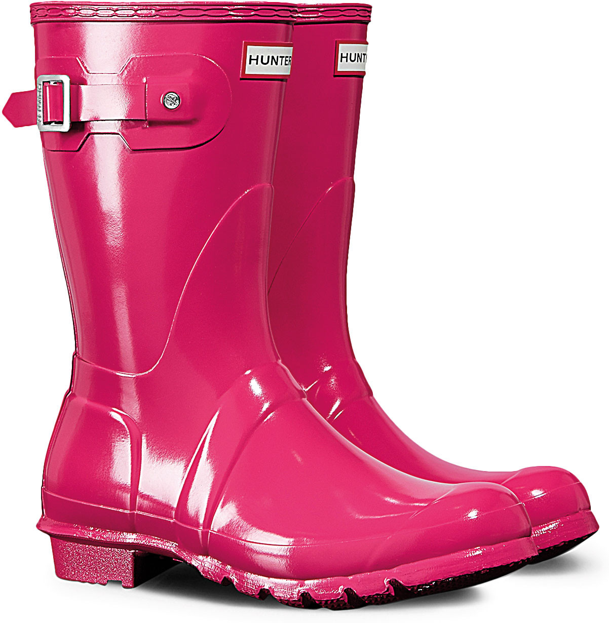 hunter women's original short gloss rain boots