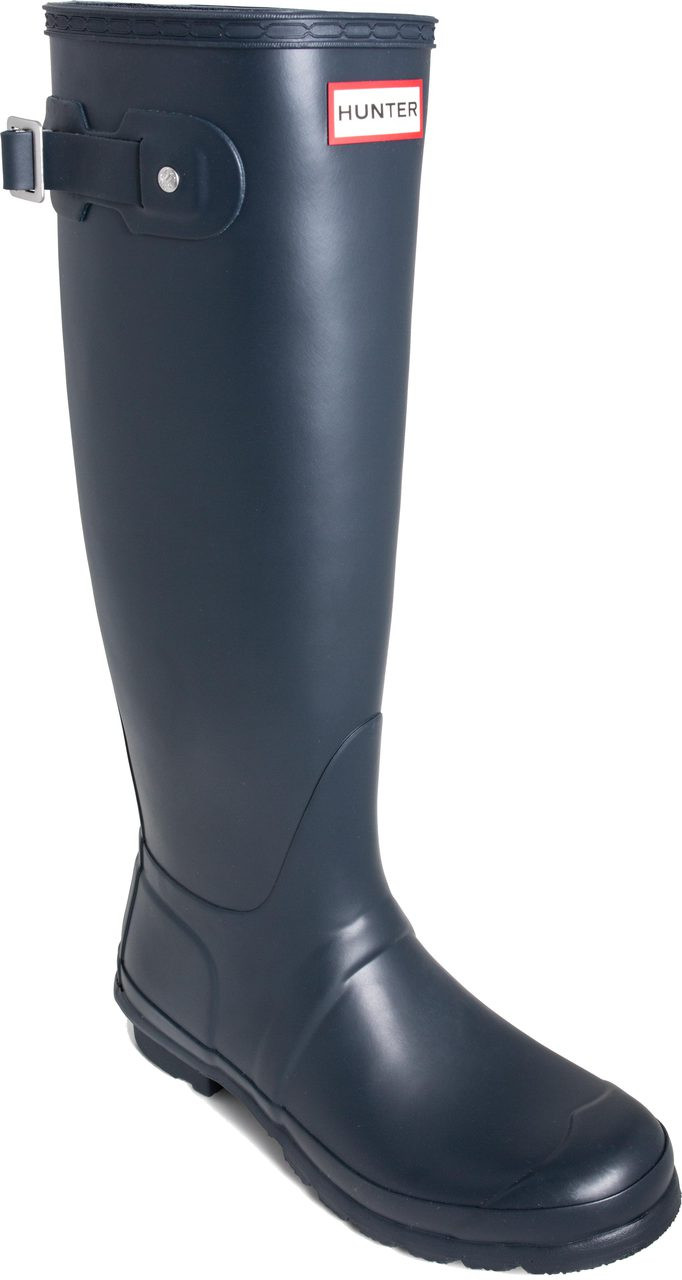 hunter women's original tall back adjustable wellington boots