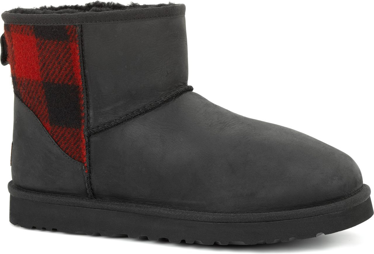 ugg plaid snow boots