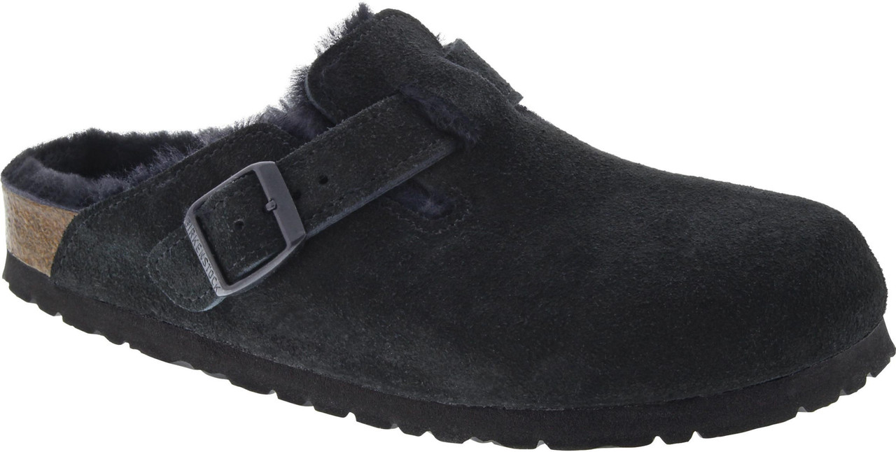 Birkenstock boston fur discount lined