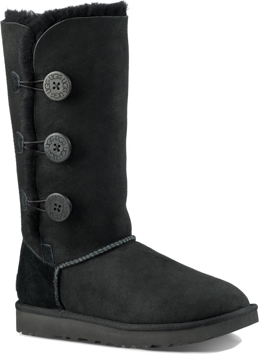 grey uggs with buttons
