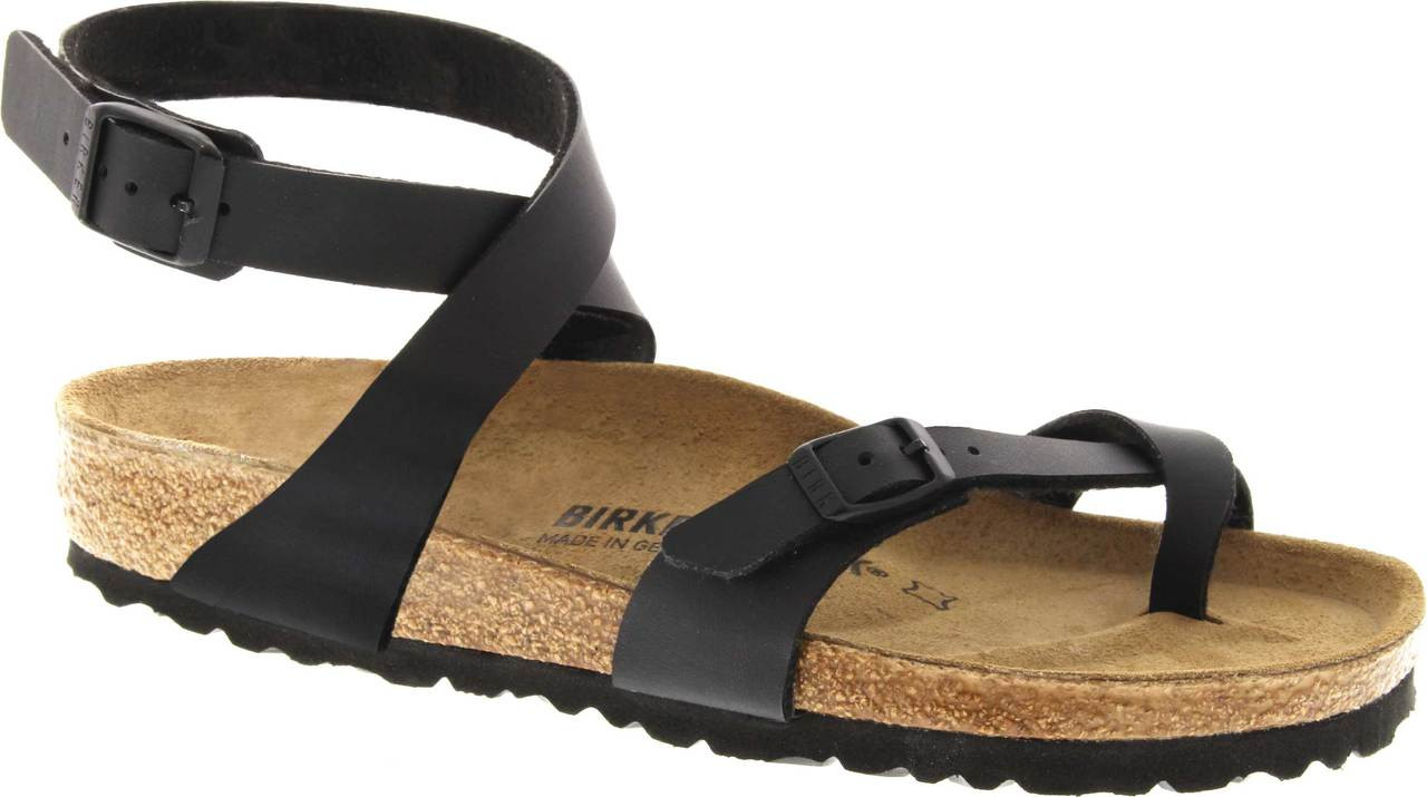 black strappy birkenstocks