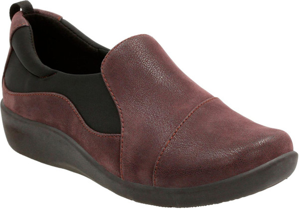 Clarks sillian deals sway aubergine