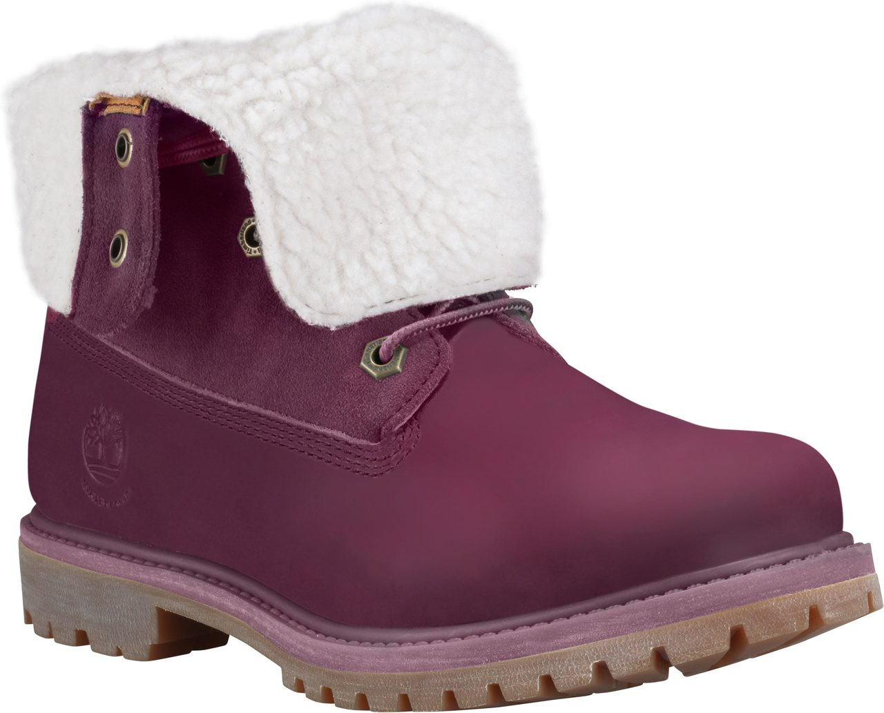 Burgundy female clearance timberlands