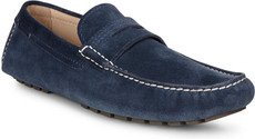 ecco moccasin blue