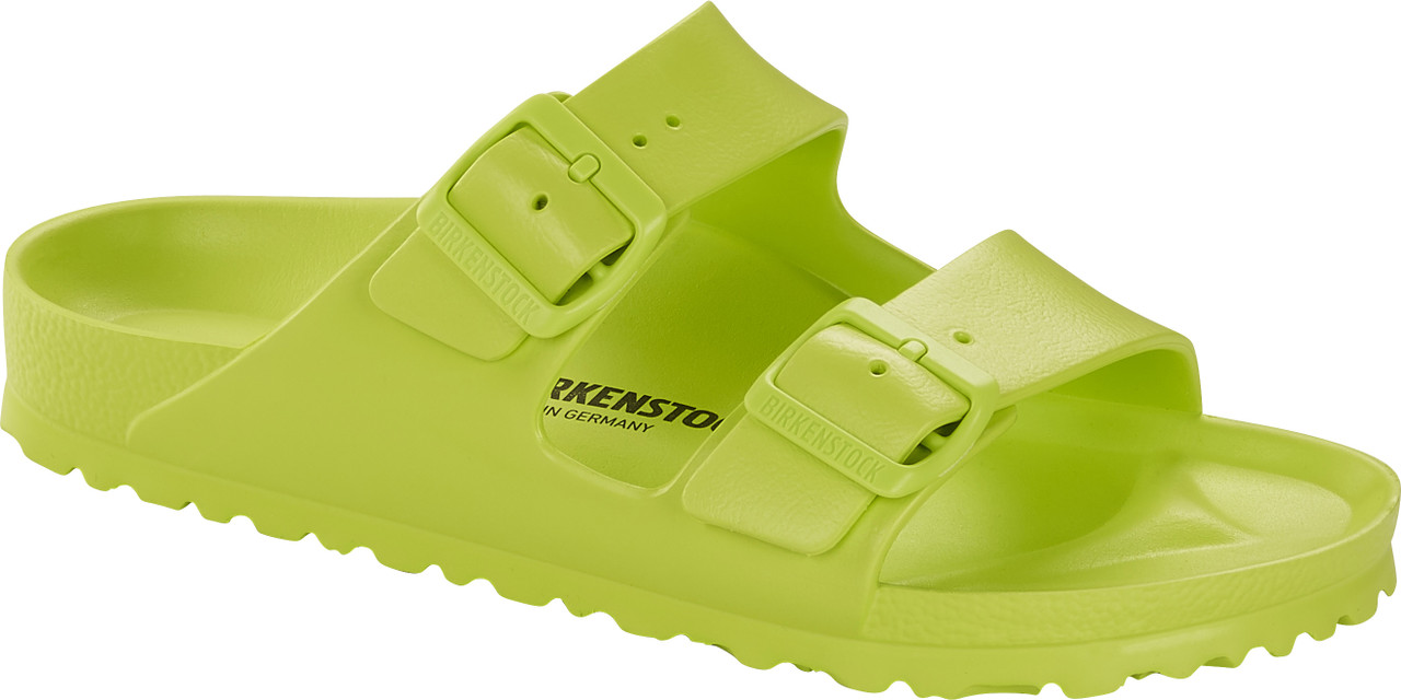 Neon store green birkenstocks