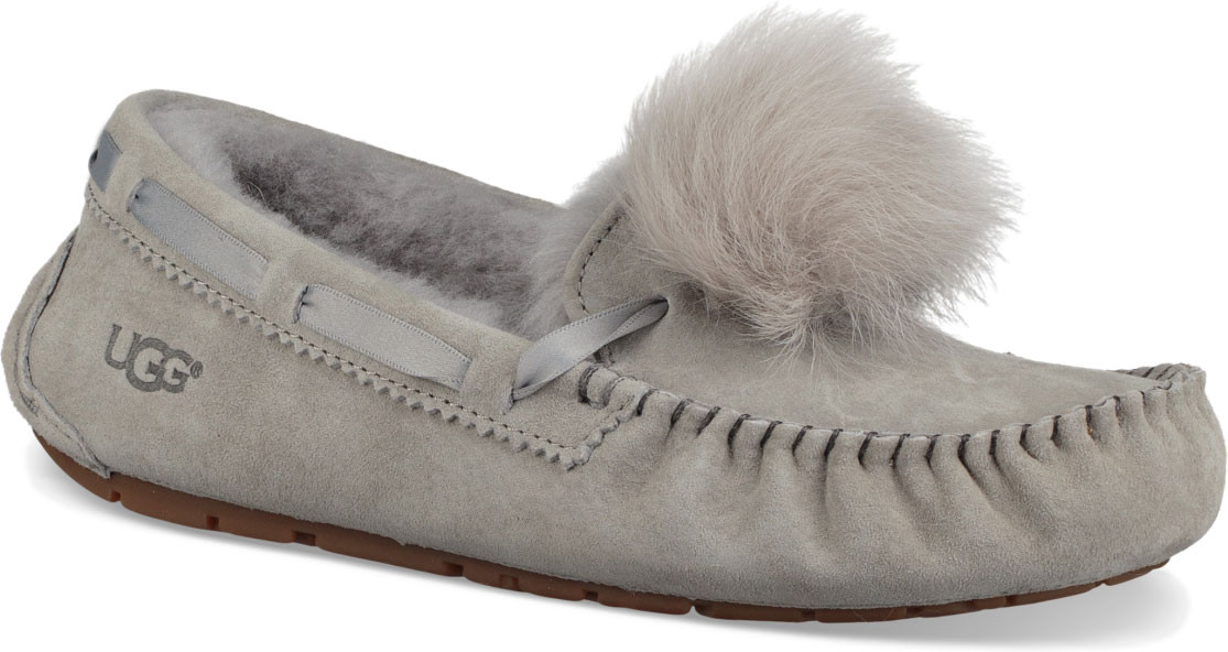 ugg dakota pom pom black