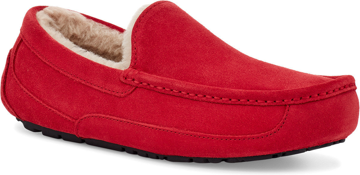 Mens red ugg cheap slippers