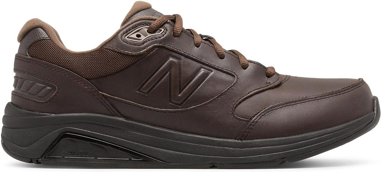 new balance men's leather sneakers