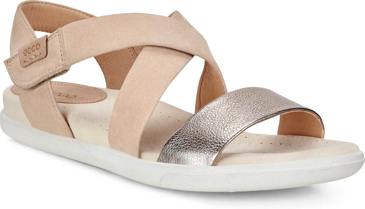 ecco women's damara crisscross flat sandal