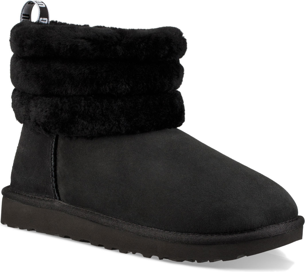 classic mini fluff quilted boot ugg