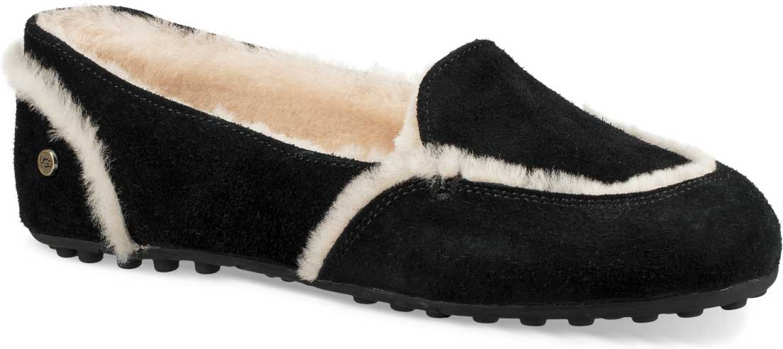 ugg loafers womens black