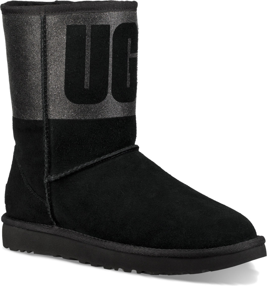 womens black short ugg boots