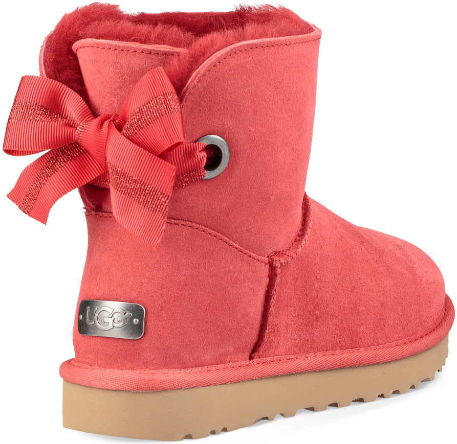 ugg red ribbon