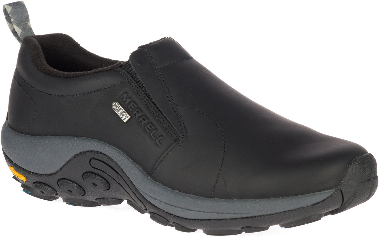 merrell leather slip on