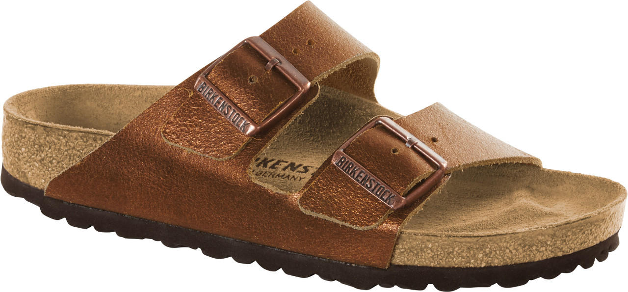 Birkenstock Women's Arizona Washed Metallic - FREE Shipping & FREE ...