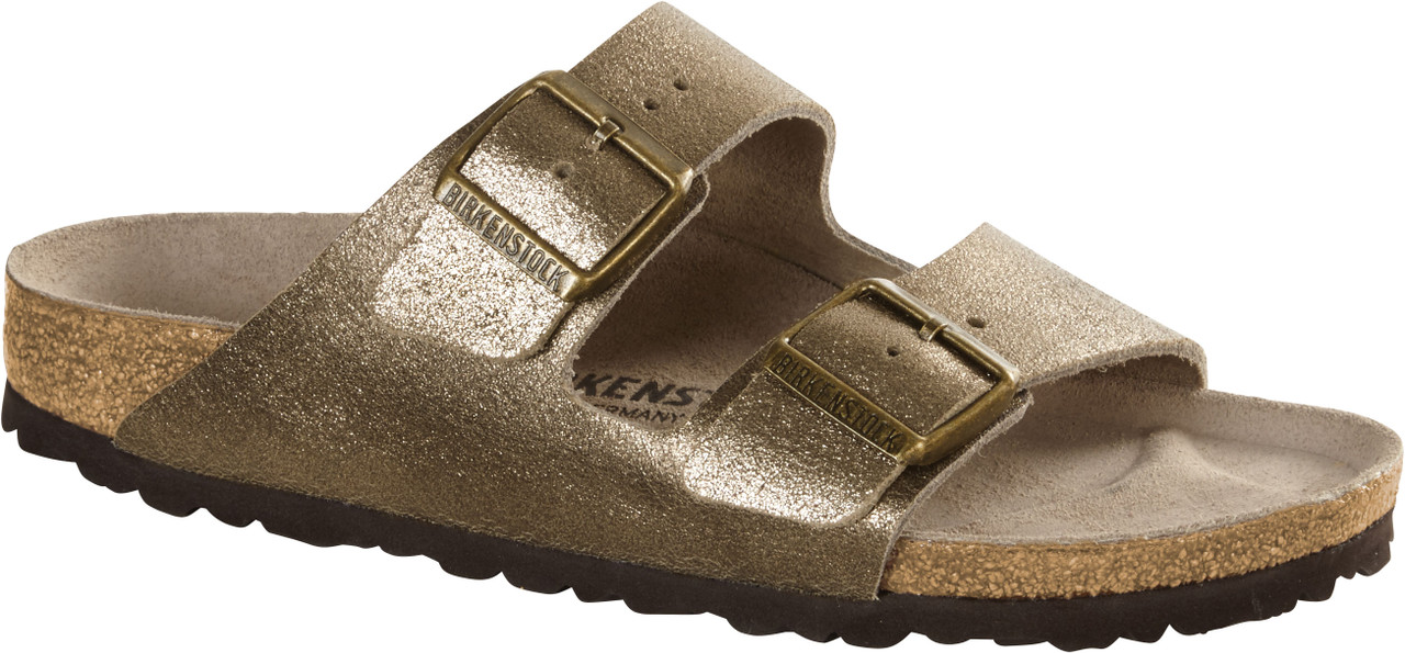 Birkenstock Women's Arizona Washed Metallic - FREE Shipping & FREE ...