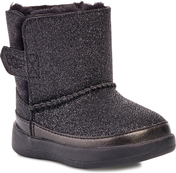 keelan glitter genuine shearling boot