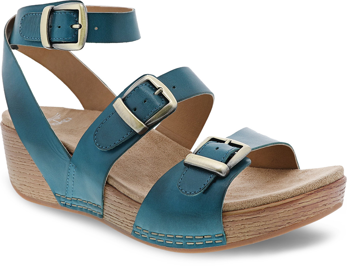 dansko turquoise sandals