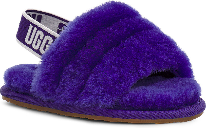 Purple best sale ugg slide