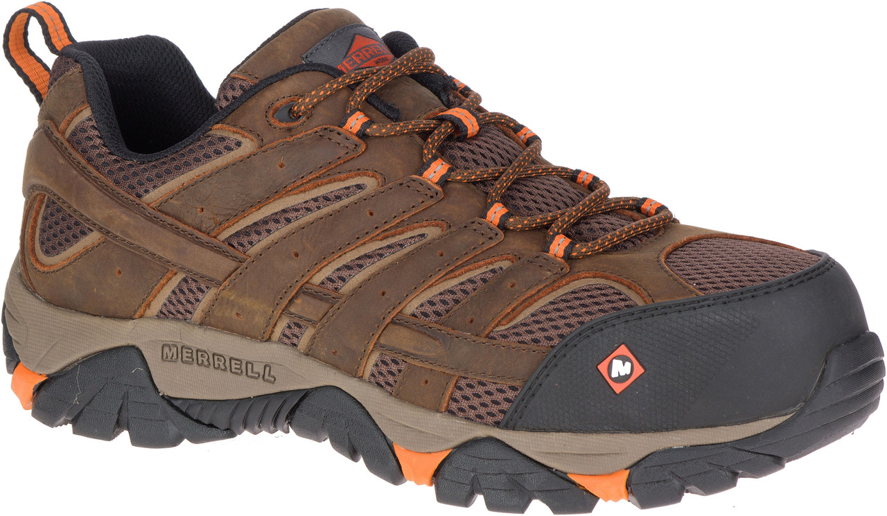 men's moab vertex vent comp toe work shoe