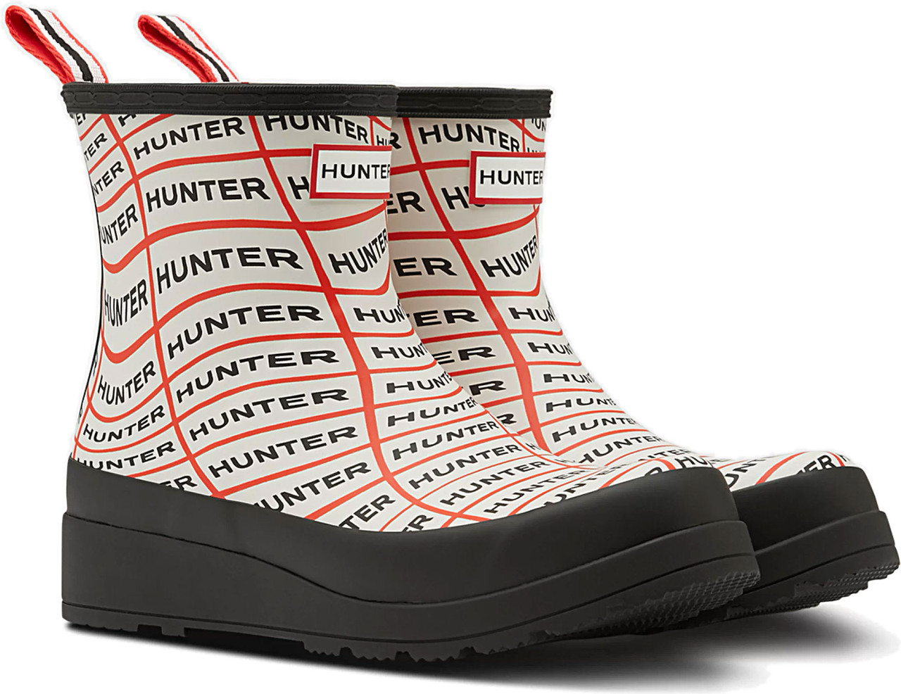 logo hunter boots