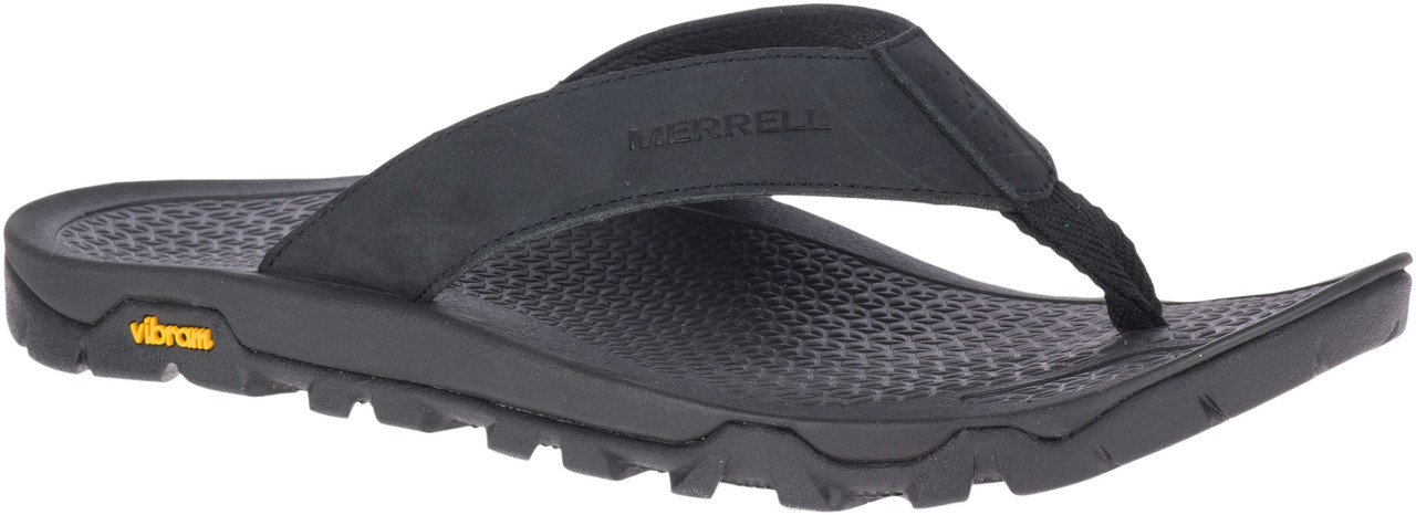 Merrell Men's Breakwater Leather Flip - FREE Shipping & FREE Returns ...